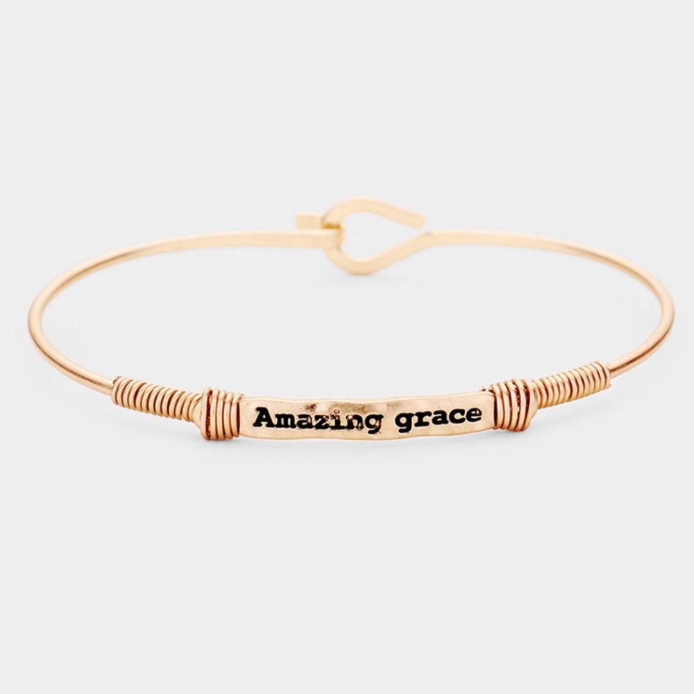 Amazing grace bracelet